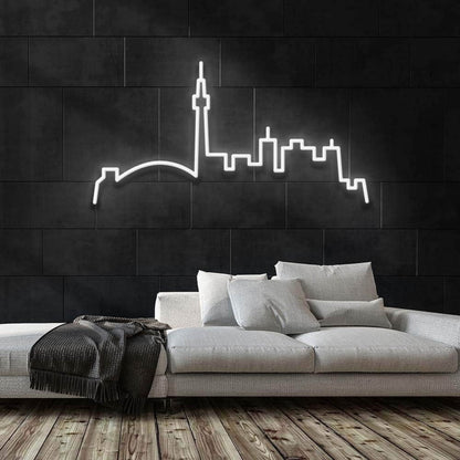 Toronto Skyline Neon Sign For City And Cultural Decor | Shineneon