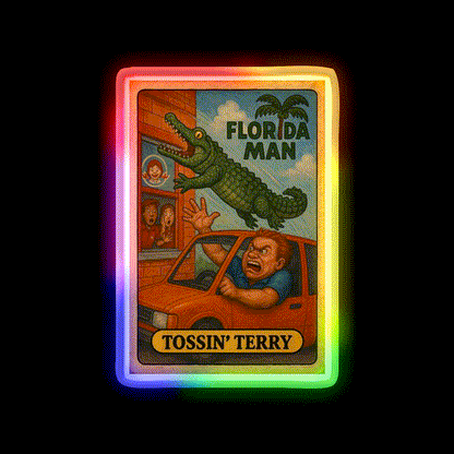 Tossin Terry Fast Food Led Neon Sign For Burger Place Rgb Color - LED neon sign close-up detail