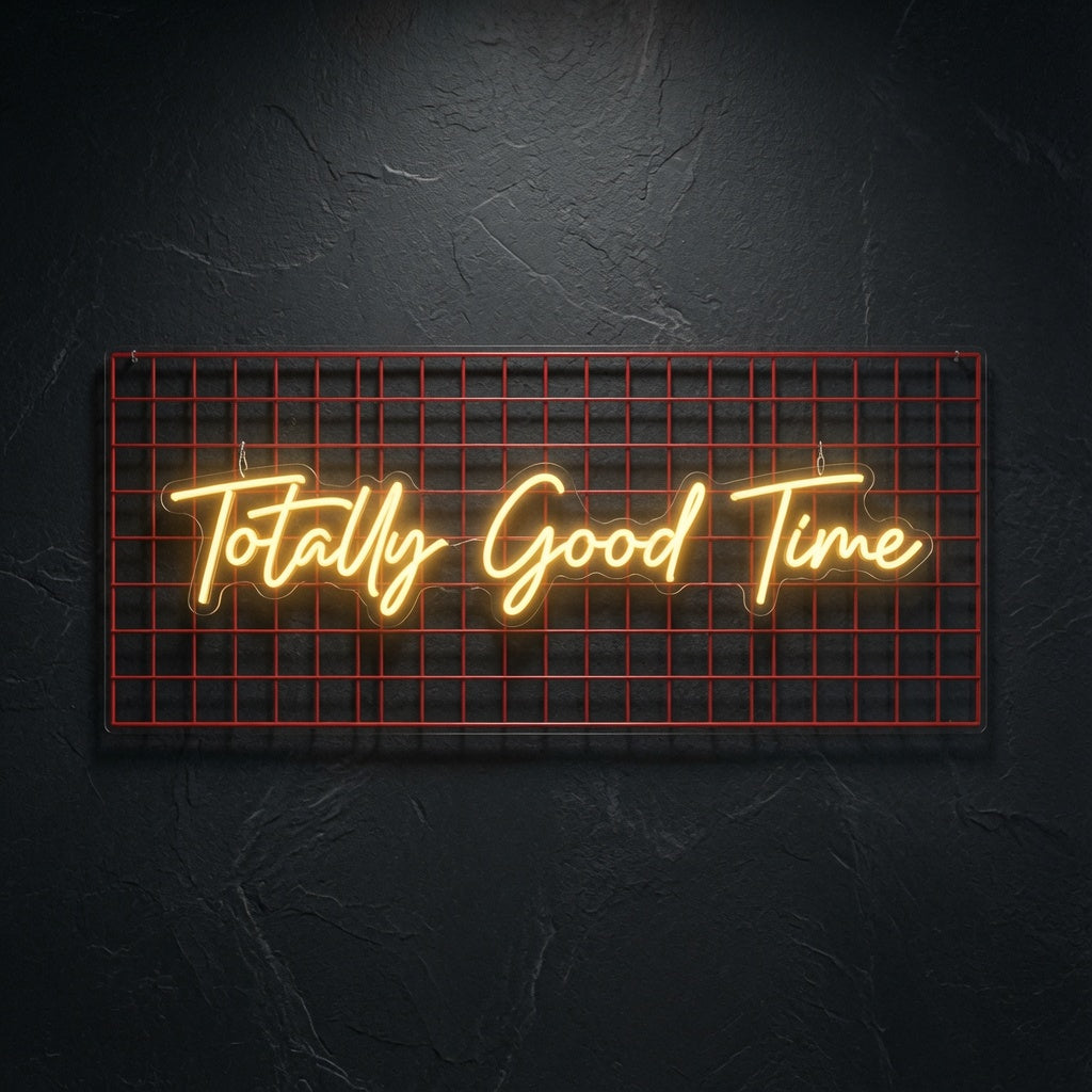 Totally Good Time Bedroom Decor LED Neon Sign - 02 High-Converting Product Image