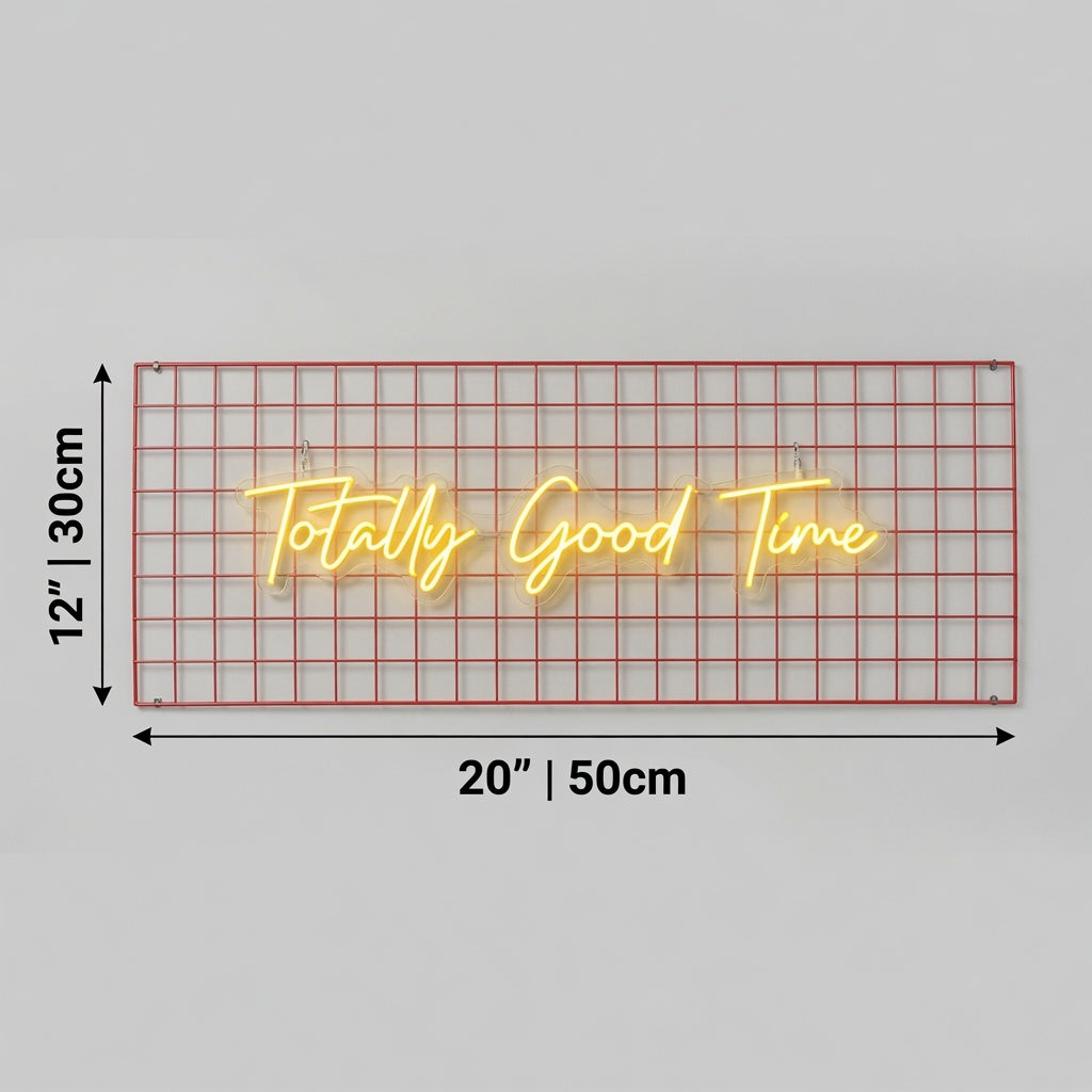 Totally Good Time Bedroom Decor LED Neon Sign - 04 Size Image