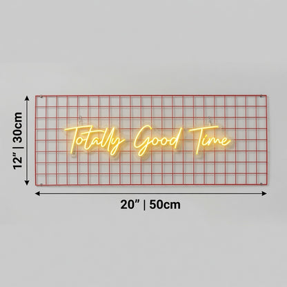 Totally Good Time Bedroom Decor LED Neon Sign - 04 Size Image