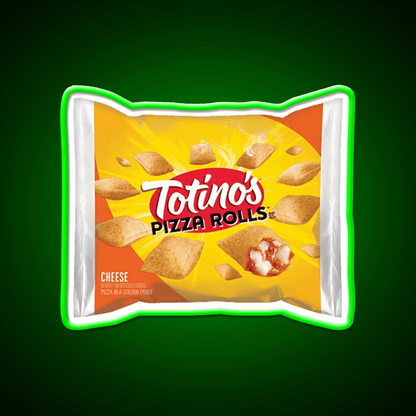 Totinos Pizza Rolls Cheese Snack Food Led Neon Sign Rgb Color - Shineneon