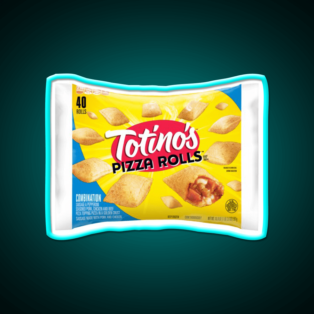 Totinos Pizza Rolls Combination Snack Food Led Neon Sign Rgb Color - Shineneon