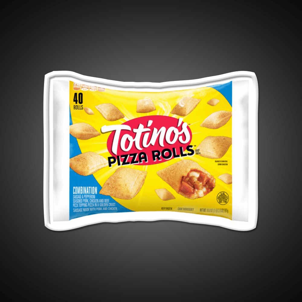 Totinos Pizza Rolls Combination Snack Food Led Neon Sign Rgb Color - Shineneon