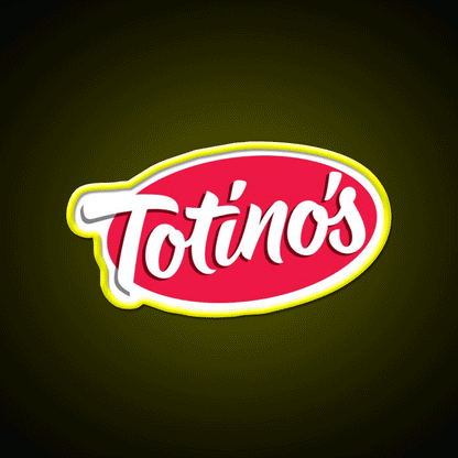 Totinos Pizza Rolls Snack Food Led Neon Sign Rgb Color - Custom LED neon sign front view