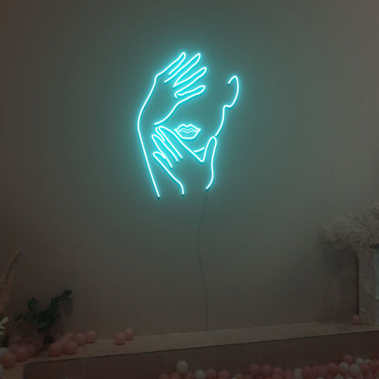 Touch Face Neon Sign Fashion Led Neon Sign For Home Party | Shineneon