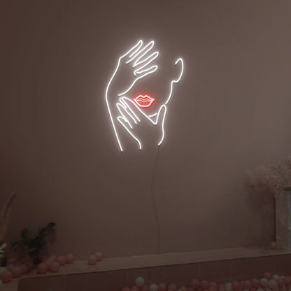 Touch Face Neon Sign Fashion Led Neon Sign For Home Party | Shineneon