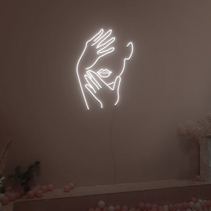 Touch Face Neon Sign Fashion Led Neon Sign For Home Party | Shineneon