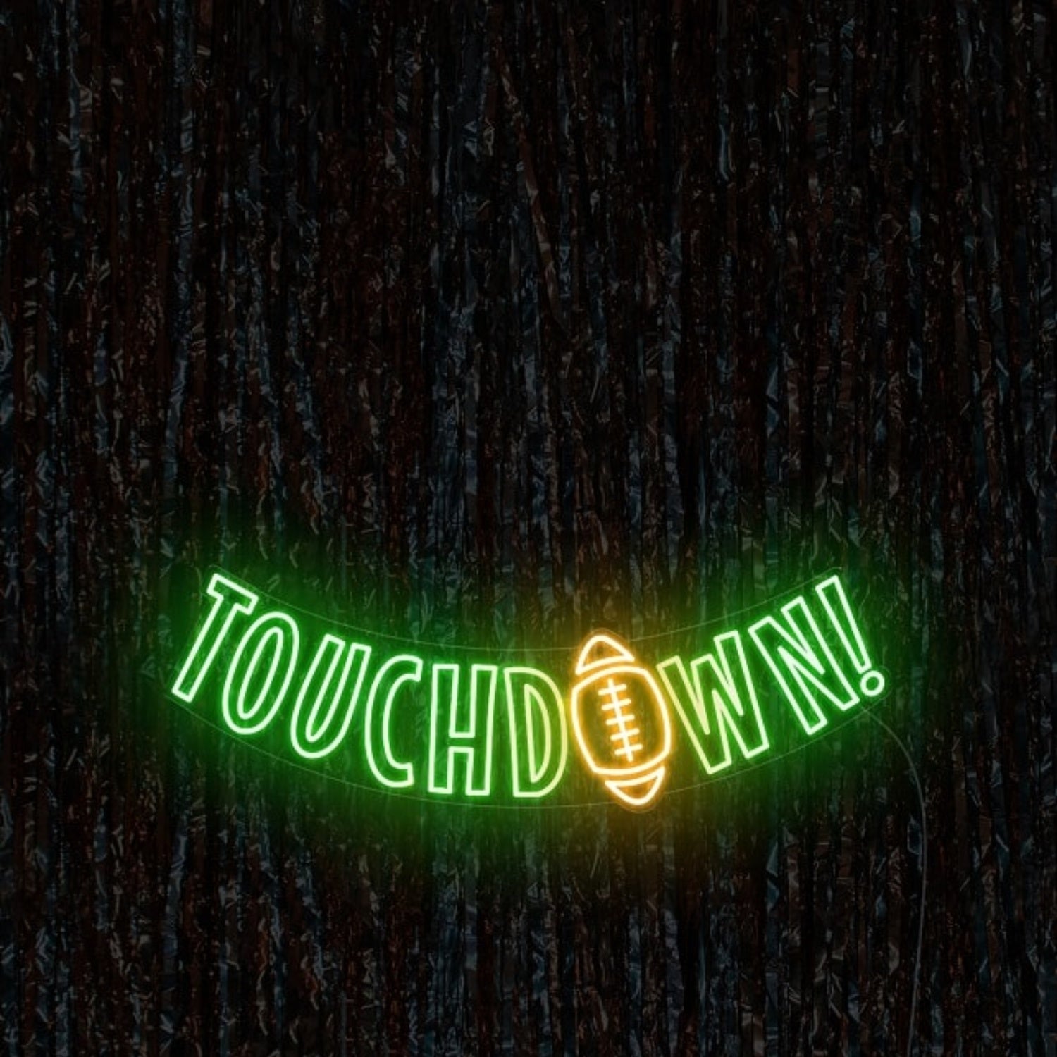Touchdown Football Led Neon Sign Wall Art Wall Lighting | Shineneon
