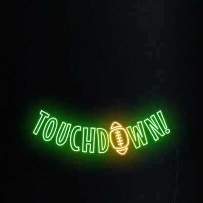 Touchdown Football Led Neon Sign Wall Art Wall Lighting | Shineneon