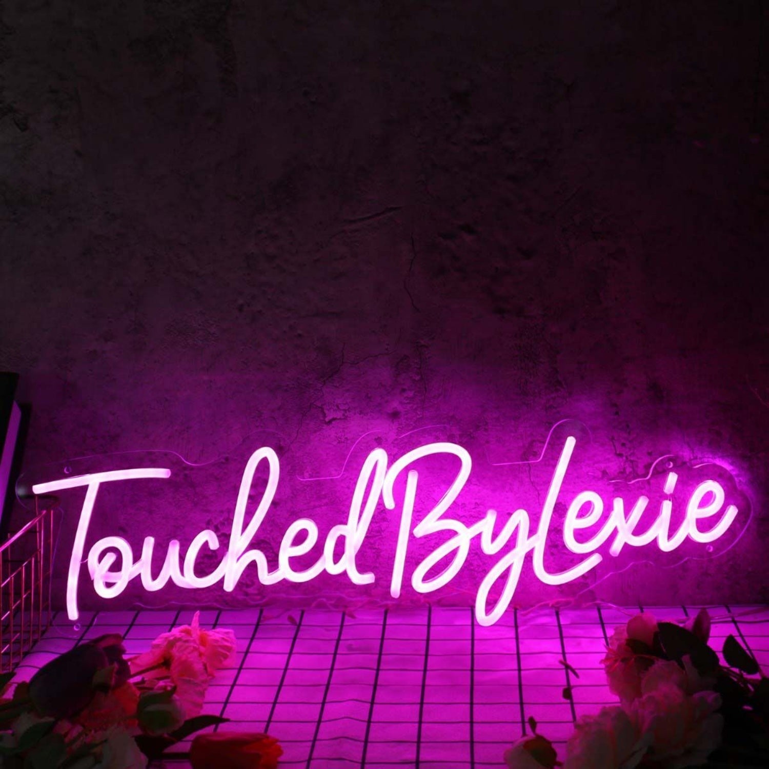 Touched By Lexie Purple Led Neon Sign - Shineneon