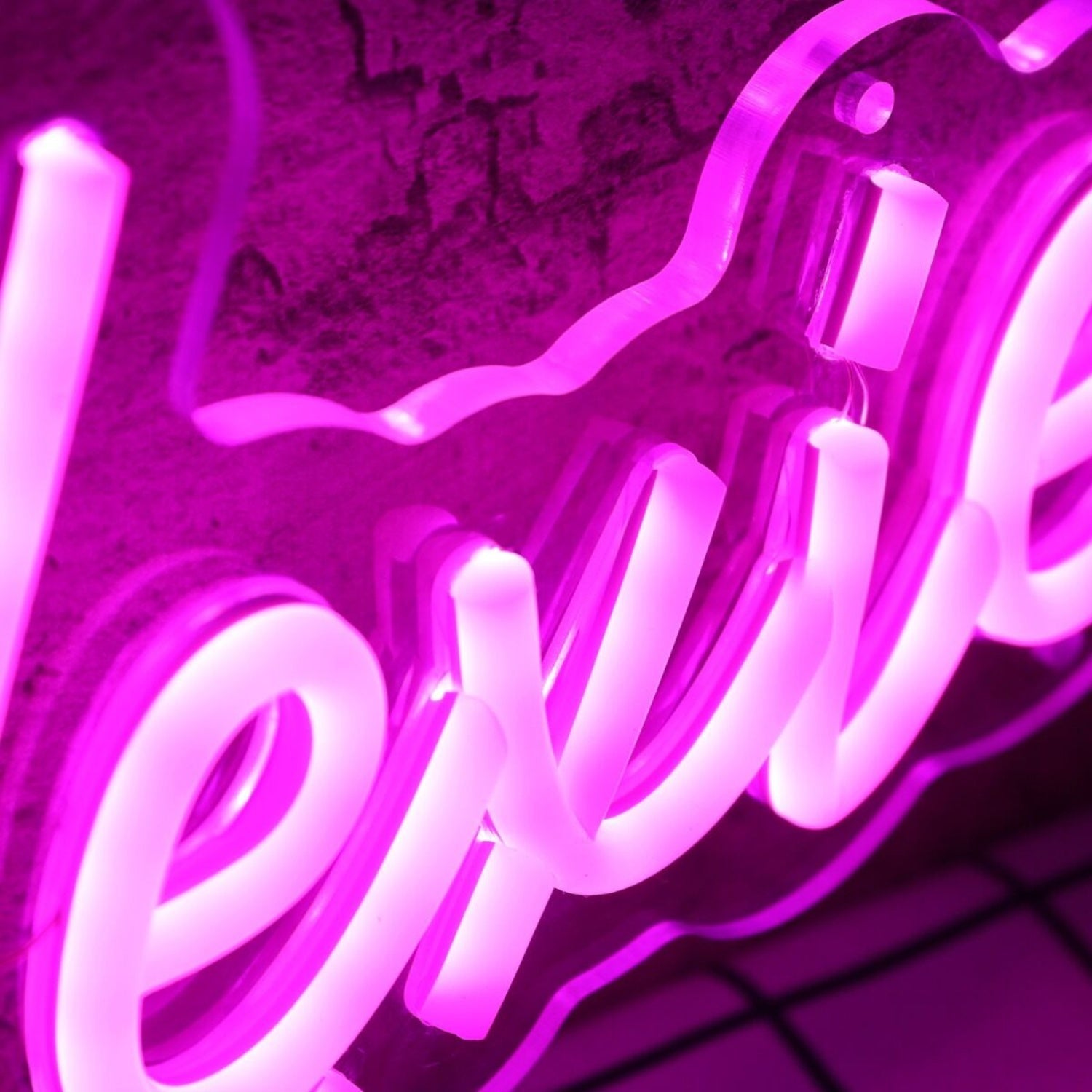 Touched By Lexie Purple Led Neon Sign - Shineneon