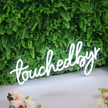 Touchedbyr White Led Neon Sign - Shineneon