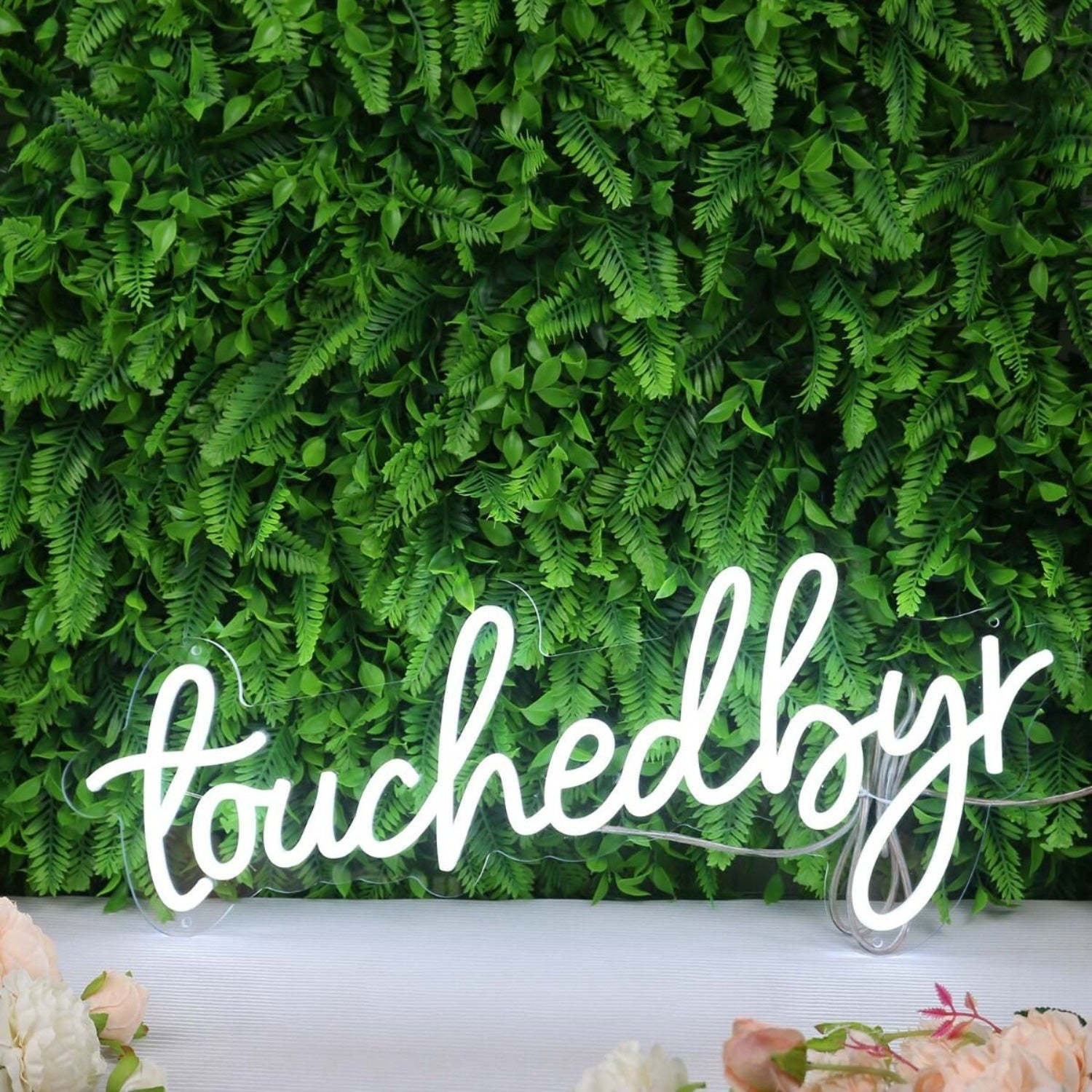 Touchedbyr White Led Neon Sign - Shineneon