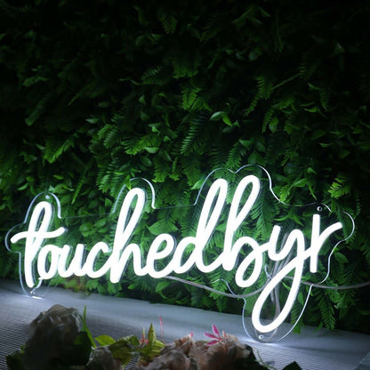 Touchedbyr White Led Neon Sign - Shineneon