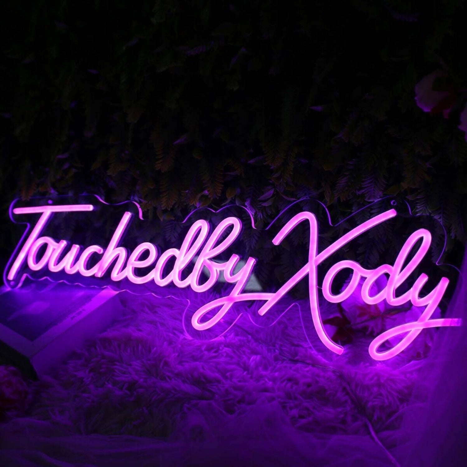 Touchedly Xody Purple Led Neon Sign - Shineneon