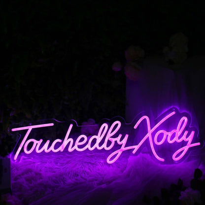 Touchedly Xody Purple Led Neon Sign - Shineneon