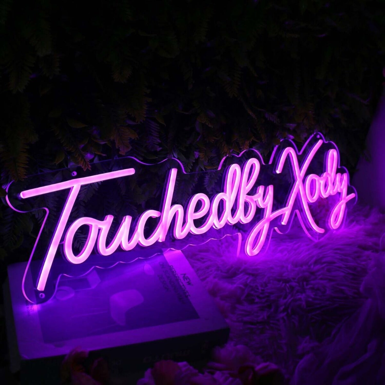 Touchedly Xody Purple Led Neon Sign - Shineneon