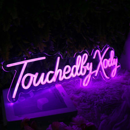 Touchedly Xody Purple Led Neon Sign - Shineneon