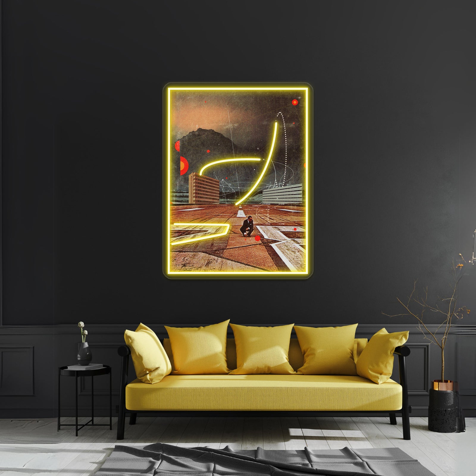 Tracing Your Steps Artwork Personalized Neon Signs | Shineneon