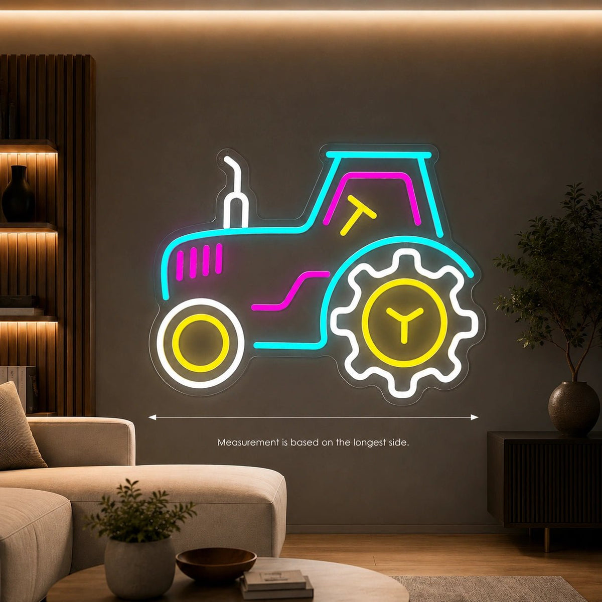 Tractor Gears LED Neon Sign - Shineneon