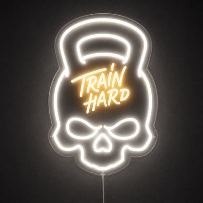 Train Hard Gym Neon Sign LED Neon Sign main product image