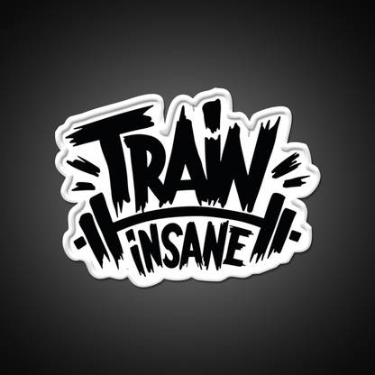 Train Insane Or Remain The Same Gym Fitness Led Neon Sign Rgb Color