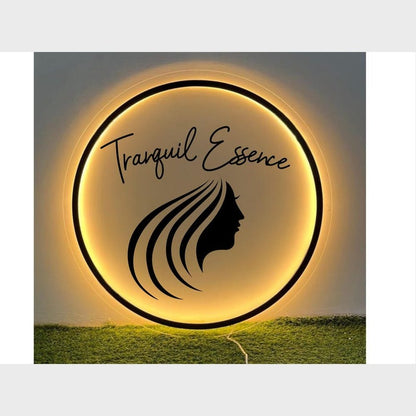 Tranquil Essence Acrylic Business Logo Sign - Shineneon