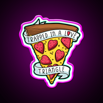 Trapped Fast Food Led Neon Sign For Burger Place Rgb Color - Shineneon