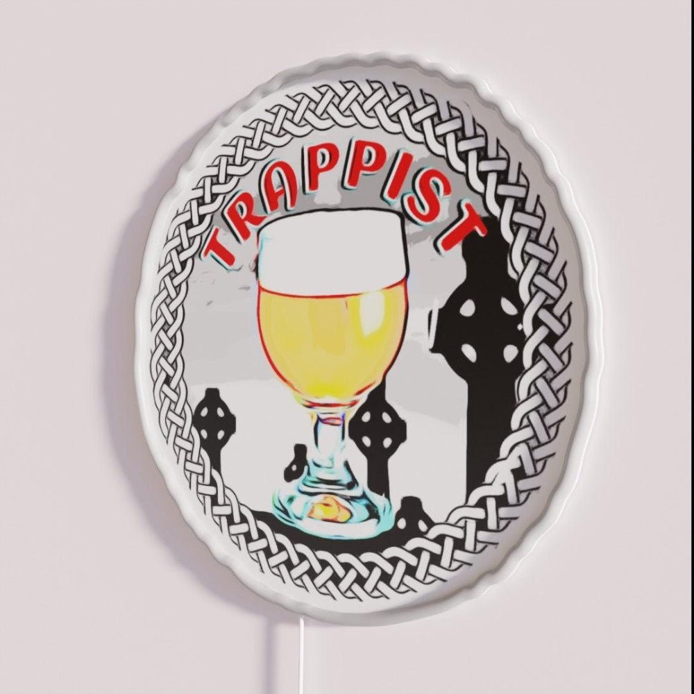 Trappist Beer Knotwork Rgb Led Neon Sign - Shineneon