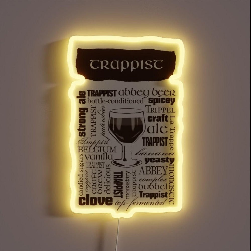 Trappist Beer Tastes Rgb Led Neon Sign - Shineneon