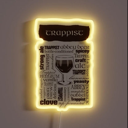 Trappist Beer Tastes Rgb Led Neon Sign - Shineneon