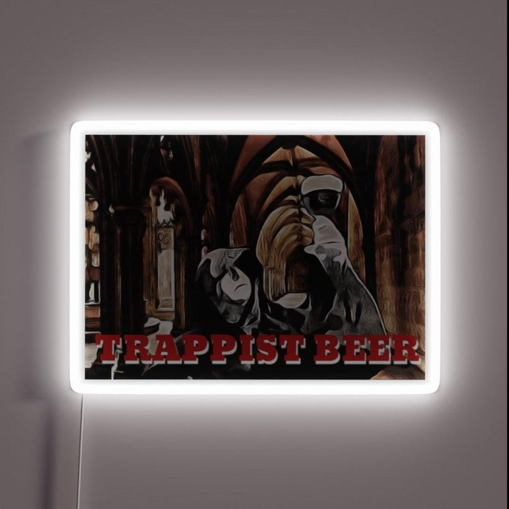 Trappist Monk In Abbey Rgb Led Neon Sign - Shineneon