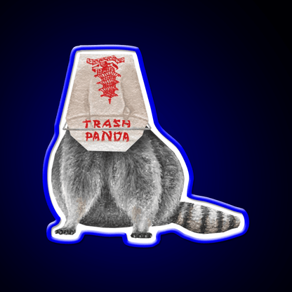 Trash Panda Led Neon Sign Chinese Food Rgb Color - Shineneon