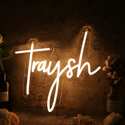 Traysh Yellow Led Neon Sign - Shineneon