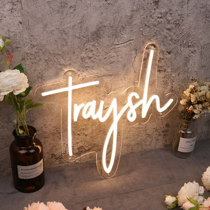 Traysh Yellow Led Neon Sign - Shineneon