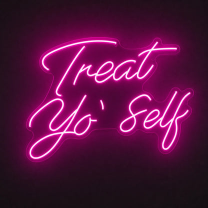 Treat So Self LED Neon Sign main product image