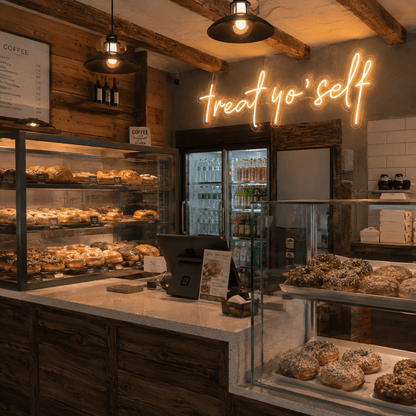 Treat Yo'self LED Neon Sign - Shineneon