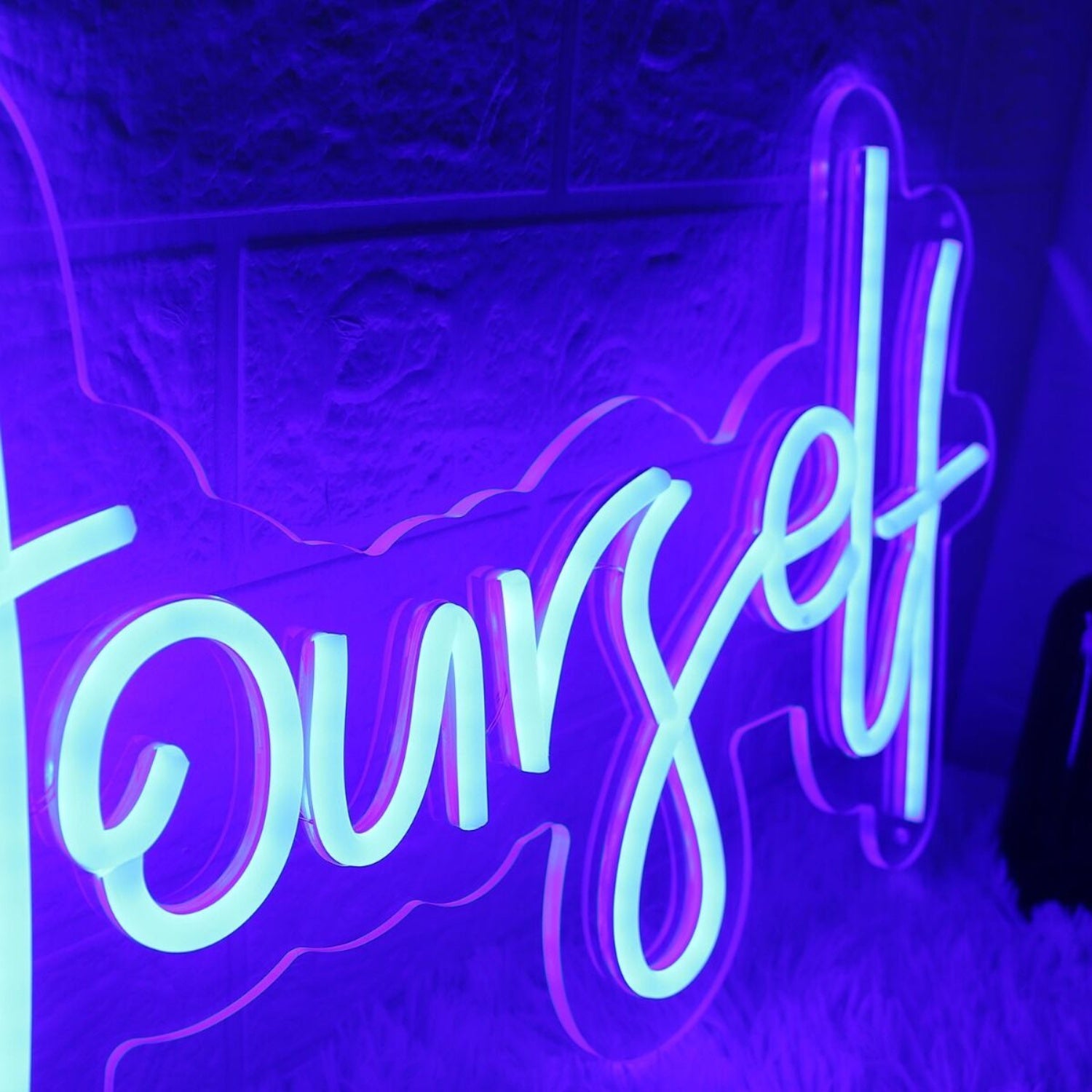 Treat Yourself Blue Neon Led Sign | Shineneon