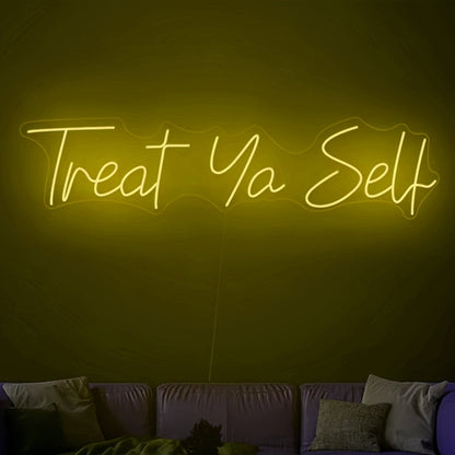 Treat Yourself Led Neon Sign - Shineneon