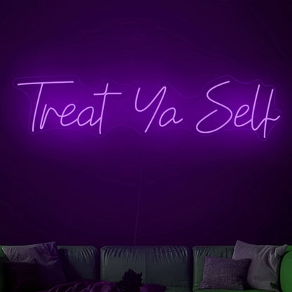 Treat Yourself Led Neon Sign - Shineneon