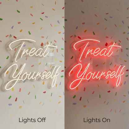 Treat Yourself LED Neon Sign Wall Decor - Shineneon