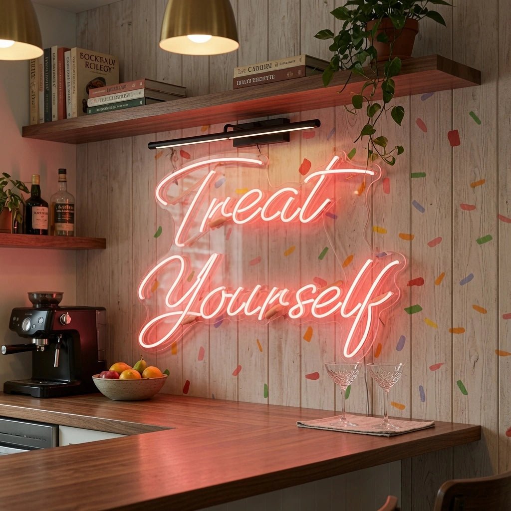 Treat Yourself LED Neon Sign Wall Decor - Shineneon
