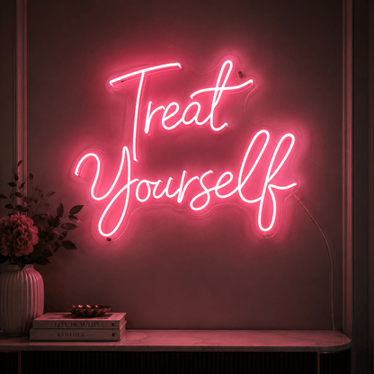 Treat Yourself LED Neon Sign Wall Neon Sign - Shineneon