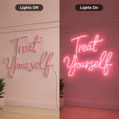 Treat Yourself LED Neon Sign Wall Neon Sign - Shineneon