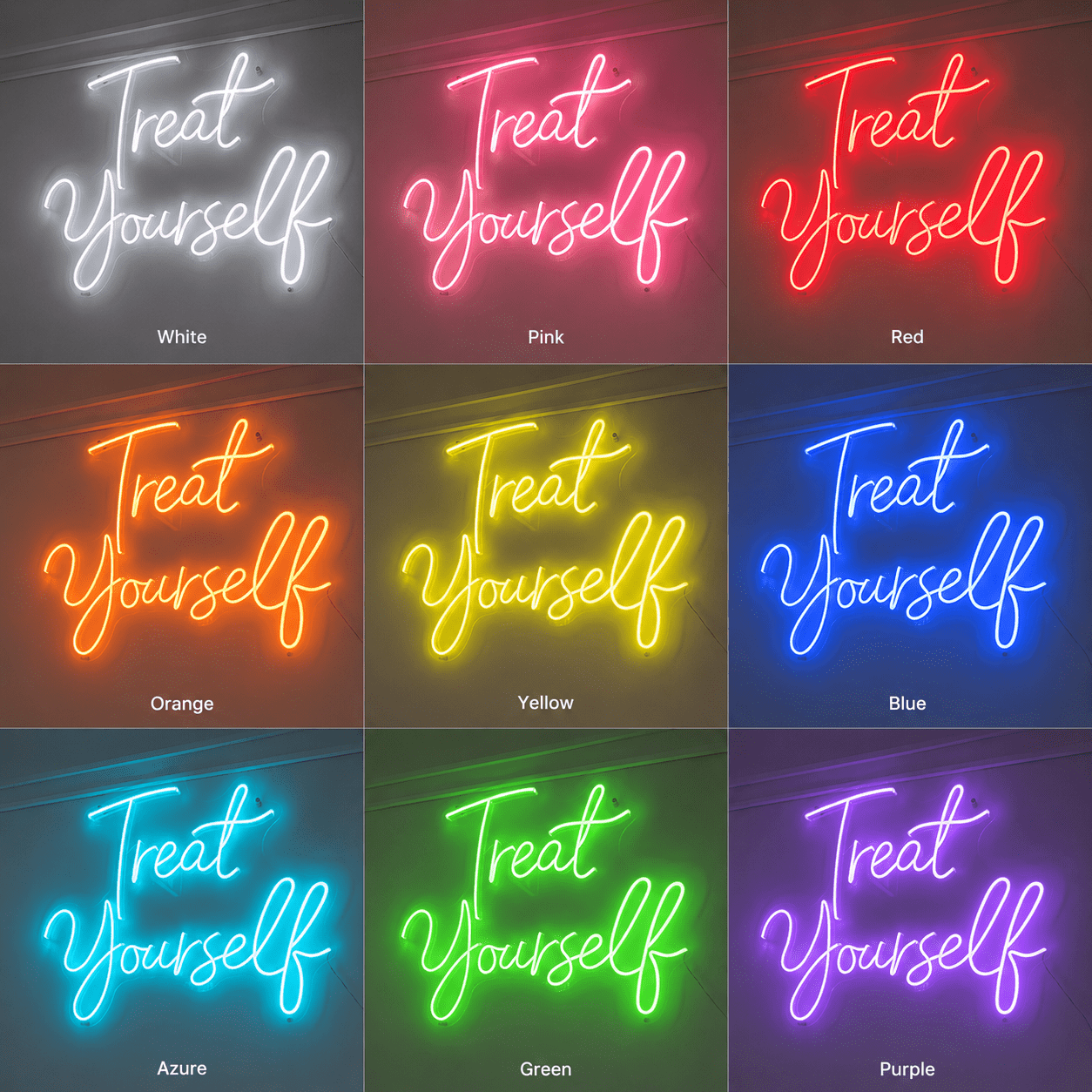 Treat Yourself LED Neon Sign Wall Neon Sign - Shineneon