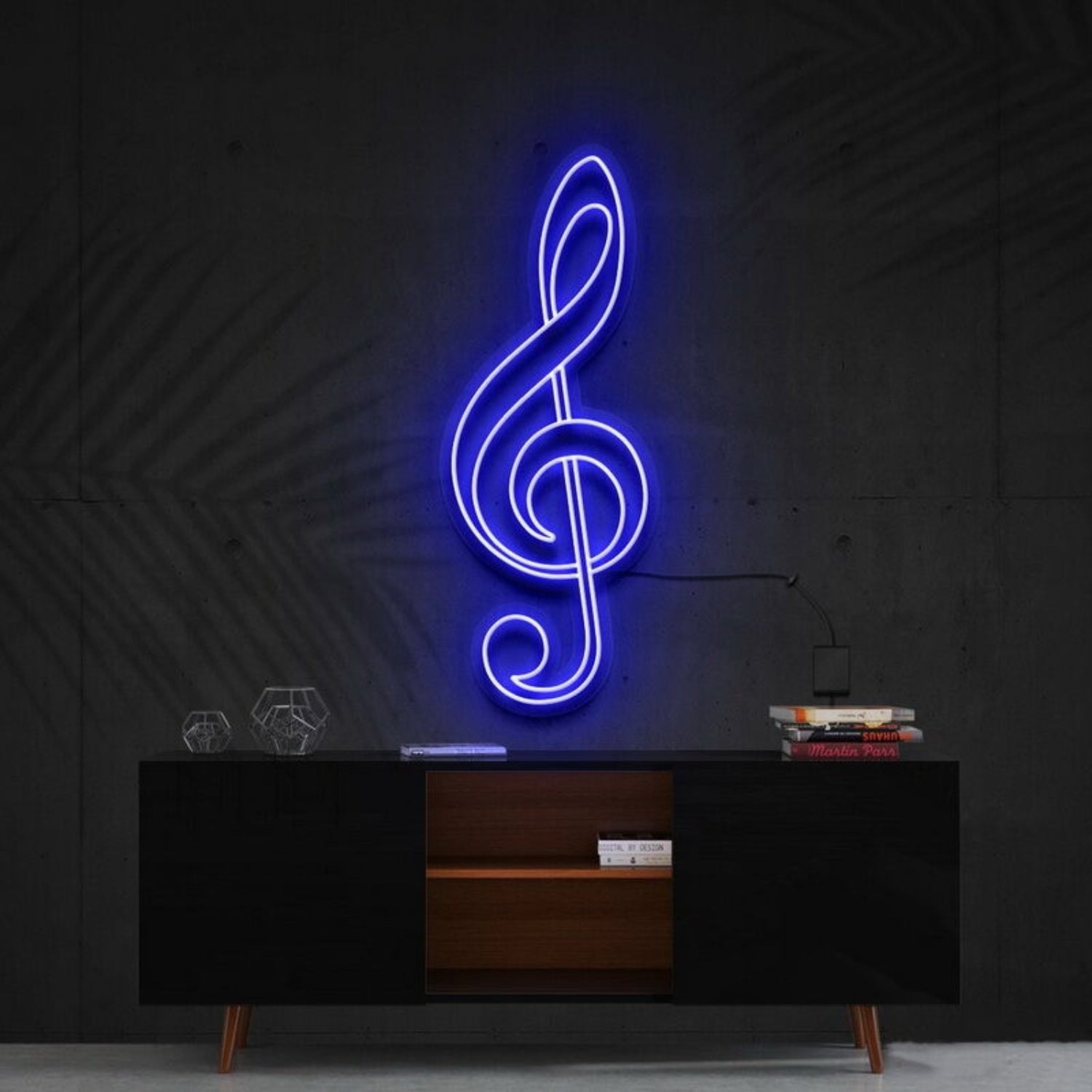 Treble Clef Led Neon Sign For Music Lovers And Studios | Shineneon