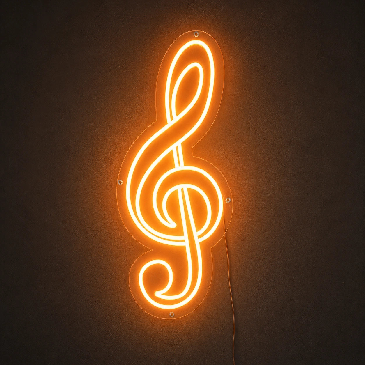 Treble Clef LED Neon Sign Garage Man Cave Neon Sign main product image