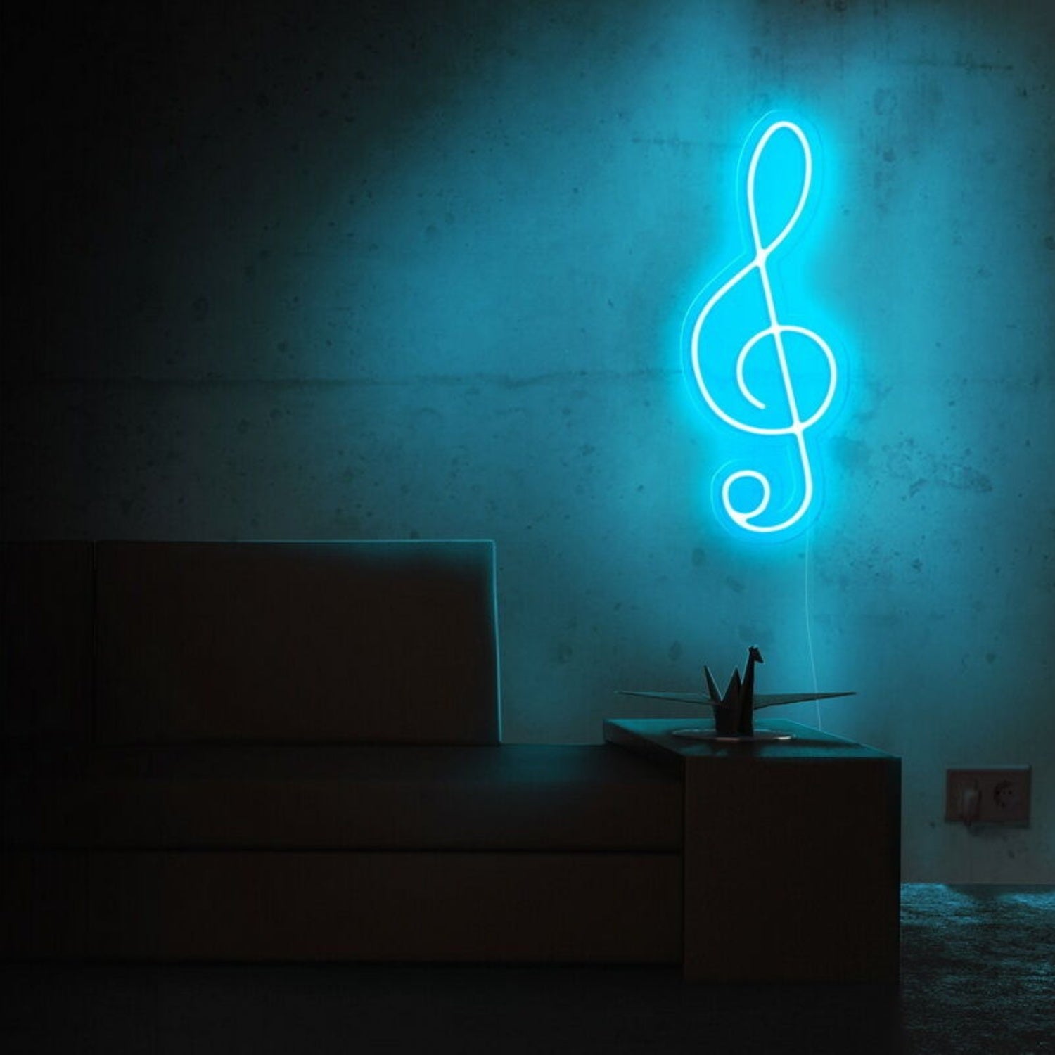Treble Clef Musical Note Led Neon Sign Music Lovers | Shineneon