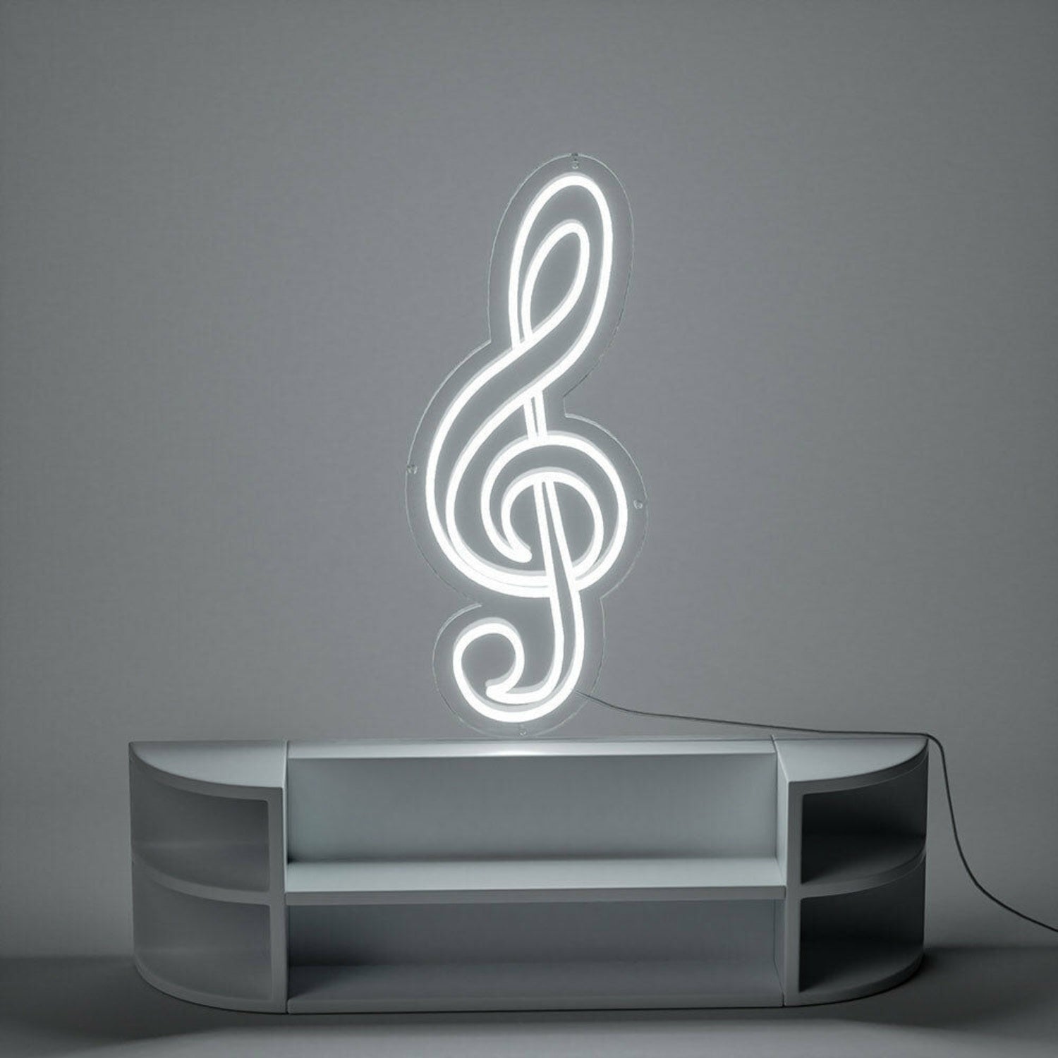 Treble Clef Note Led Neon Sign For Music Lovers | Shineneon